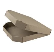 Короб под пиццу  цельный гофрокартон 330х330 бурый  / 100шт