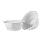 Тарелка суповая D=160 ПП (600мл)  Стандарт Пластик Белая (50шт*20уп/1000шт*кор)