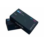 Перчатки нитриловые неопудр. Mediok M  / 100шт  ЧЕРНЫЕ 3,5гр (SPACE)