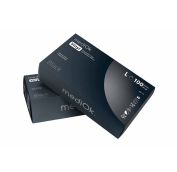 Перчатки винил. неопудр. Mediok  L  / 100шт  ЧЕРНЫЕ