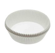 Тарталетка бум. круглая 80х25мм белая 40гр /5х1000/5000шт ТБФ