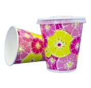 Бум стакан Виридо 0,300л диам 90мм ХН Цитрус Красный  /16уп * 50шт/ (800шт)