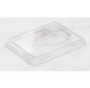 Салатник Бум. 1ЕА 400мл КРЫШКА (OpSalad ) Плоская прозрачная (50шт/600шт*кор) АРТ.OClid400/0