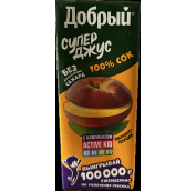 0,2л ДОБРЫЙ Персик-Яблоко 1*27 Тетрапак