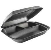 Ланч бокс LBE-3(100шт) черный Протек
