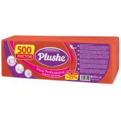 Салфетка Бум Plushe Maxi Professional,1сл, 500л, интенсив, 4 в уп,  (Красный)