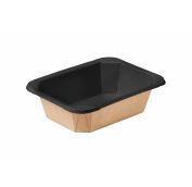 ОСК салатник OCTOBOX 500 ДНО ЧЕРНЫЙ 187(140)х147(100)х45 (560шт)