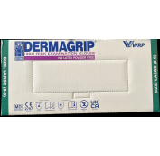 Перчатки латекс. HIGH RISK Дермагрип L / 50шт   голубые