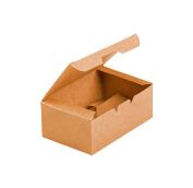 Контейнер под нагетсы ОСК/OSQ Eco Fast food L Pure Kraft 150х91х70 (500шт)